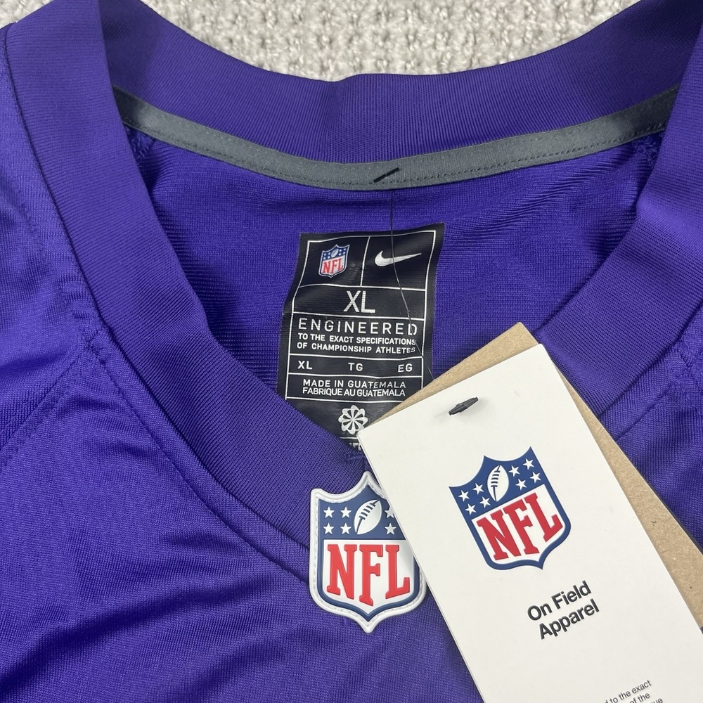 Nike Justin Jefferson Minnesota Vikings Vapor FUSE Limited Jersey Mens XL NWT - Picture 5 of 11